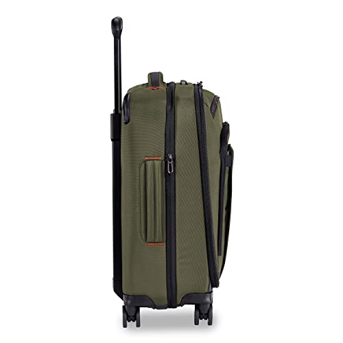 Briggs & Riley ZDX-Expandable Luggage with 4 Spinner Wheels, Hunter - Briggs & Riley ZDX-Expandable Luggage with 4 Spinner Wheels, Hunter - Travelking