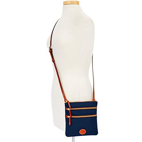 Dooney & Bourke Handbag, Nylon North South Triple Zip Crossbody - Navy - Dooney & Bourke Handbag, Nylon North South Triple Zip Crossbody - Navy - Travelking
