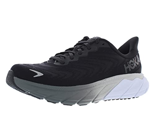 HOKA ONE ONE Arahi 6 Womens Shoes Size 9.5, Color: Black/White - HOKA ONE ONE Arahi 6 Womens Shoes Size 9.5, Color: Black/White - Travelking