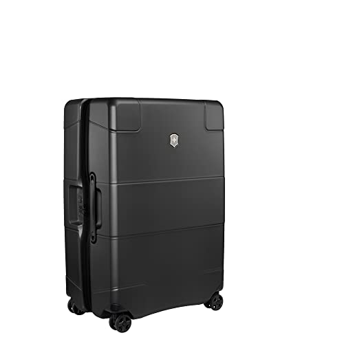Victorinox Lexicon Hardside Expandable Spinner Checked Large Luggage, Black - Victorinox Lexicon Hardside Expandable Spinner Checked Large Luggage, Black - Travelking