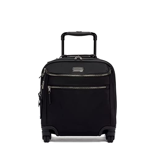 TUMI Voyageur Oxford Compact Carry-On - Black/Gunmetal - TUMI Voyageur Oxford Compact Carry-On - Black/Gunmetal - Travelking