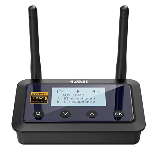 1Mii B03Pro+ Bluetooth 5.0 Transmitter Receiver Certified LDAC - 1Mii B03Pro+ Bluetooth 5.0 Transmitter Receiver Certified LDAC - Travelking