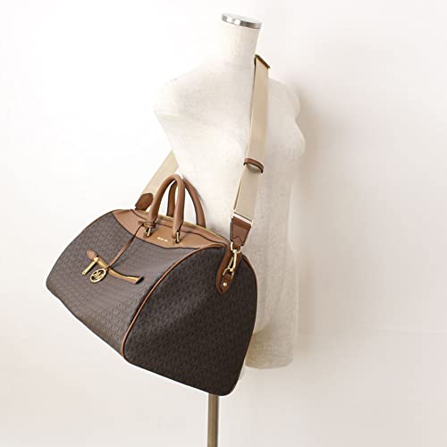 Michael Kors Extra Large Top Zip Duffle Bag (Brown) - Michael Kors Extra Large Top Zip Duffle Bag (Brown) - Travelking