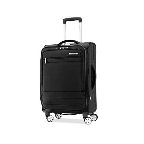 Samsonite Aspire DLX Softside Expandable Luggage with Spinner Wheels, Black - Samsonite Aspire DLX Softside Expandable Luggage with Spinner Wheels, Black - Travelking