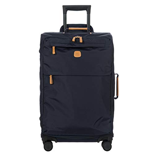 Bric's X-Bag Large Spinner with Frame 25 Inch Suitcase - Navy - Bric's X-Bag Large Spinner with Frame 25 Inch Suitcase - Navy - Travelking