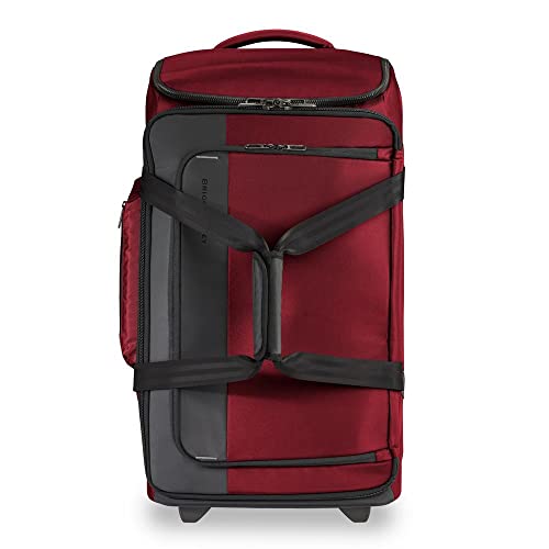 Briggs & Riley ZDX Upright Rolling Duffel Bag, Brick - Briggs & Riley ZDX Upright Rolling Duffel Bag, Brick - Travelking