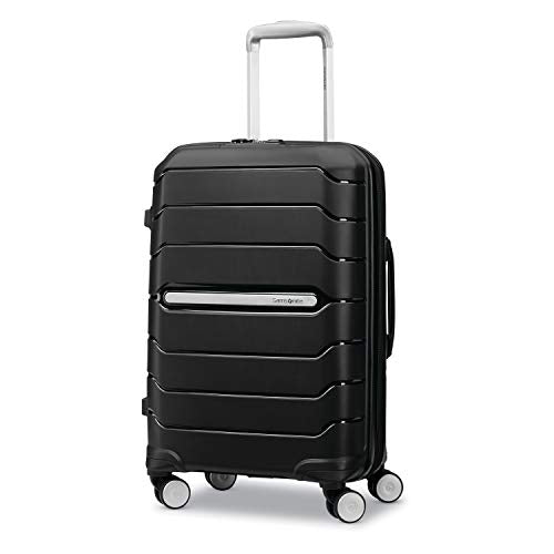 Samsonite Freeform Hardside Expandable with Double Spinner Wheels, Black - Samsonite Freeform Hardside Expandable with Double Spinner Wheels, Black - Travelking