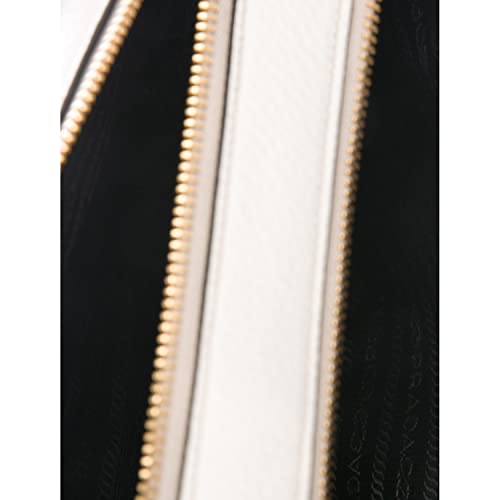 Prada Women's White Vitello Phenix Leather Crossbody HandBag - Prada Women's White Vitello Phenix Leather Crossbody HandBag - Travelking