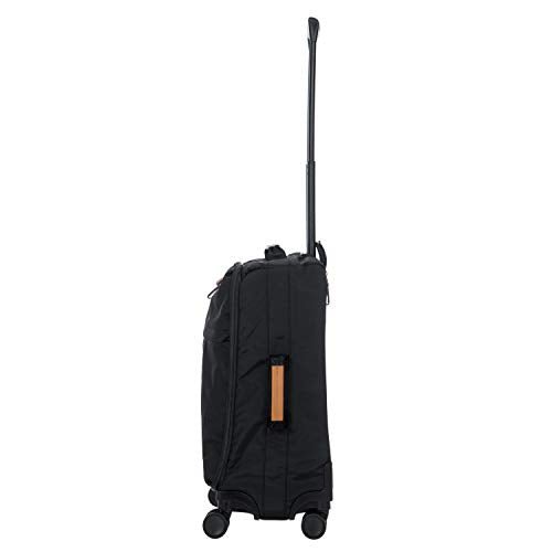 Bric's X Travel - Carry-On Luggage Bag with Spinner Wheels - 21" - Black