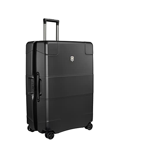 Victorinox Lexicon Hardside Expandable Spinner Checked Large Luggage, Black - Victorinox Lexicon Hardside Expandable Spinner Checked Large Luggage, Black - Travelking