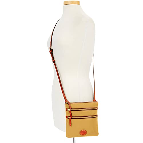 Dooney & Bourke Nylon North South Triple Zip Shoulder Bag - Dooney & Bourke Nylon North South Triple Zip Shoulder Bag - Travelking