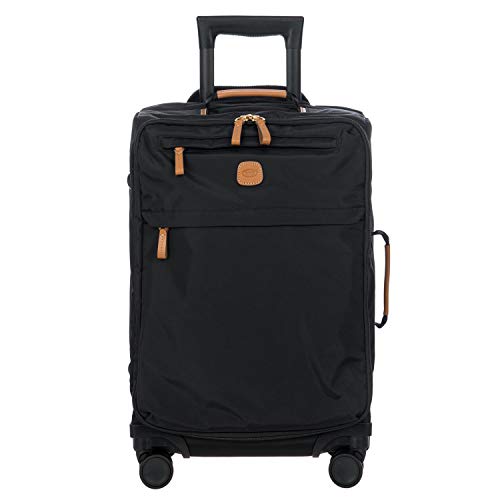 Bric's X Travel - Carry-On Luggage Bag with Spinner Wheels - 21" - Black