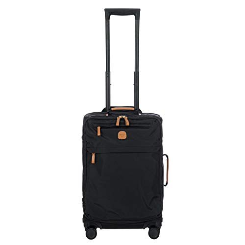 Bric's X Travel - Carry-On Luggage Bag with Spinner Wheels - 21" - Black