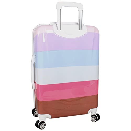 Nicole Miller New York Rainbow Luggage Collection - 24 Inch - Nicole Miller New York Rainbow Luggage Collection - 24 Inch - Travelking
