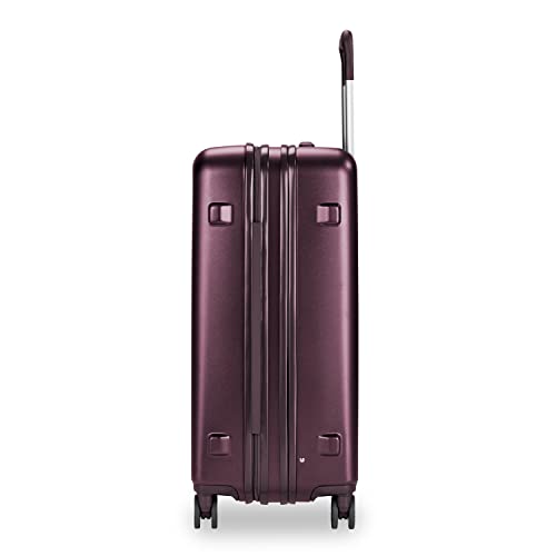 Briggs & Riley Sympatico Hardside Medium Spinner Luggage, Plum - Briggs & Riley Sympatico Hardside Medium Spinner Luggage, Plum - Travelking