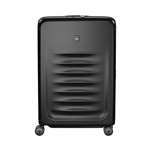 Victorinox Spectra 3.0 Expandable Large Hardside Suitcase in Black - Victorinox Spectra 3.0 Expandable Large Hardside Suitcase in Black - Travelking