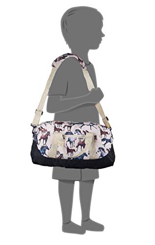 Wildkin Kids Overnighter Duffel Bags for Boys & Girls, Horse Dreams - Wildkin Kids Overnighter Duffel Bags for Boys & Girls, Horse Dreams - Travelking