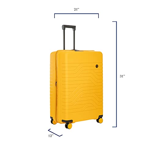 Bric's Ulisse 28 Inch Expandable Spinner Suitcase in Mango - Bric's Ulisse 28 Inch Expandable Spinner Suitcase in Mango - Travelking