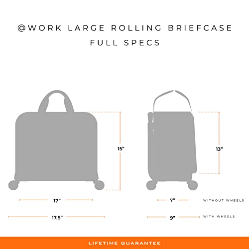 Briggs & Riley @ Work Rolling Briefcase, Black, Large - Briggs & Riley @ Work Rolling Briefcase, Black, Large - Travelking