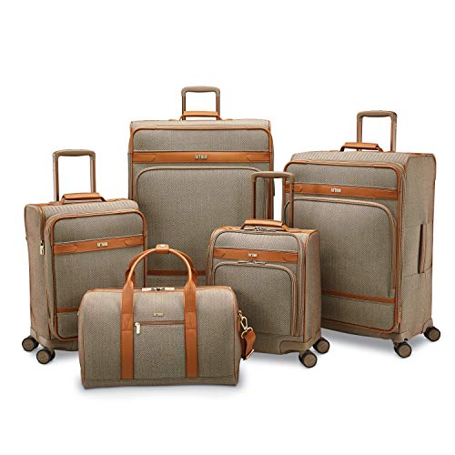 Hartmann Deluxe Weekend Duffel, Terracotta Herringbone - Hartmann Deluxe Weekend Duffel, Terracotta Herringbone - Travelking