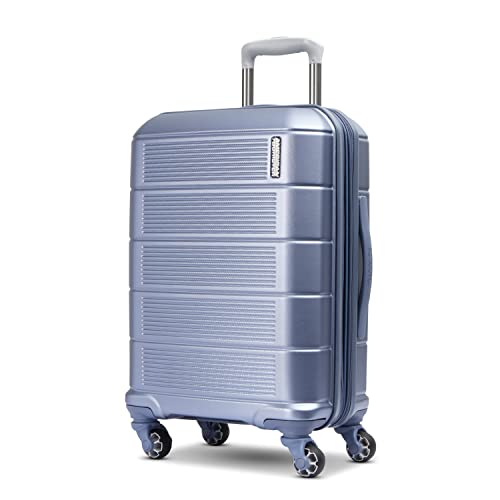 American Tourister Stratum 2.0 Expandable Hardside Luggage, Slate Blue, Carry-on - American Tourister Stratum 2.0 Expandable Hardside Luggage, Slate Blue, Carry-on - Travelking