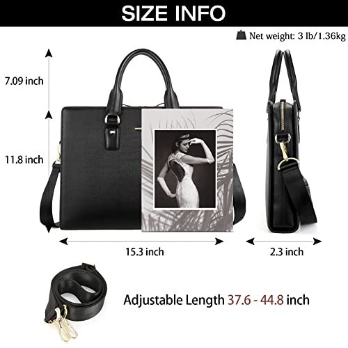 BOSTANTEN Leather Lawyers Briefcase Shoulder Laptop Business - BOSTANTEN Leather Lawyers Briefcase Shoulder Laptop Business - Travelking