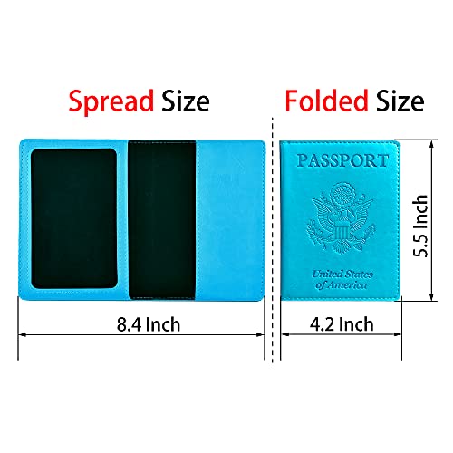 Doulove Passport and Vaccine Card Holder Combo, Passport Holder - Doulove Passport and Vaccine Card Holder Combo, Passport Holder - Travelking