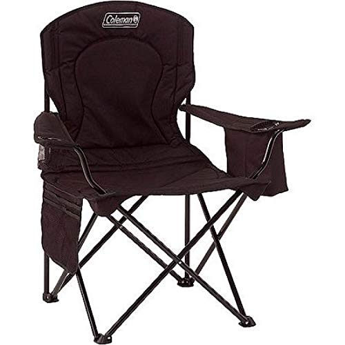 Coleman Camp Chair with 4-Can Cooler | Folding Beach Chair - Coleman Camp Chair with 4-Can Cooler | Folding Beach Chair - Travelking