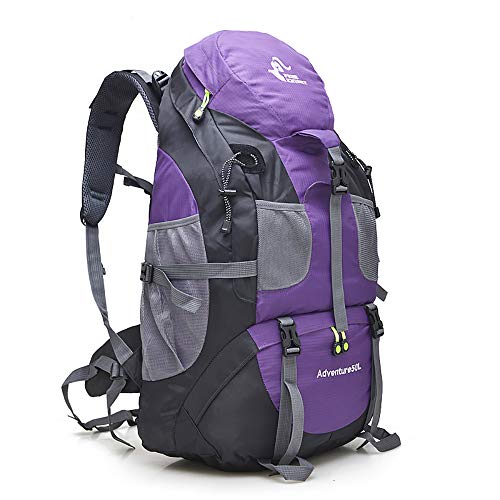 50L Lightweight Water Resistant Hiking Backpack - 50L Lightweight Water Resistant Hiking Backpack - Travelking