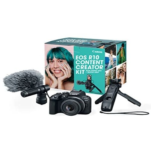 Canon EOS R10 Content Creator Kit - Mirrorless Vlogging Camera - Canon EOS R10 Content Creator Kit - Mirrorless Vlogging Camera - Travelking