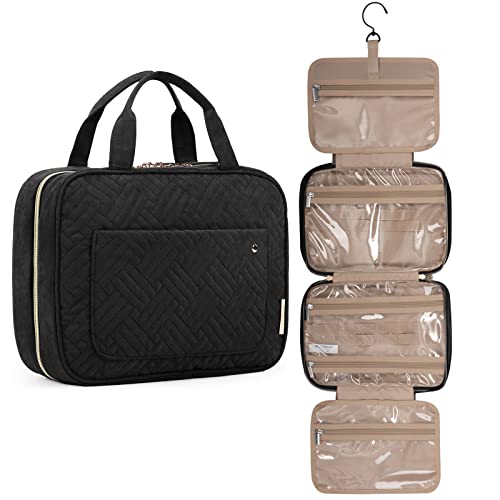 BAGSMART Large Toiletry Bag Travel Bag with Hanging Hook - BAGSMART Large Toiletry Bag Travel Bag with Hanging Hook - Travelking