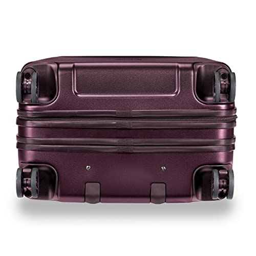 Briggs & Riley Sympatico Hardside Medium Spinner Luggage, Plum - Briggs & Riley Sympatico Hardside Medium Spinner Luggage, Plum - Travelking