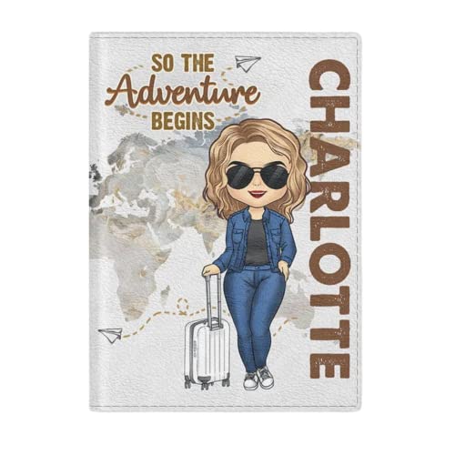 Pawfect House So The Adventure Begins - Personalized Passport Cover - Pawfect House So The Adventure Begins - Personalized Passport Cover - Travelking