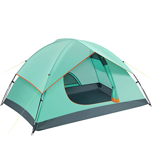Ciays Camping Tent 4 Person Waterproof Family Tent with Removable Rainfly - Ciays Camping Tent 4 Person Waterproof Family Tent with Removable Rainfly - Travelking