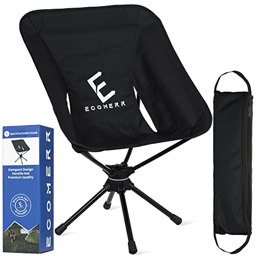 Ecomerr Portable Camping Chair - Bottle Sized Compact Foldable Chair - Ecomerr Portable Camping Chair - Bottle Sized Compact Foldable Chair - Travelking