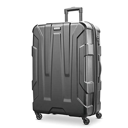 Samsonite Centric Hardside Expandable Luggage with Spinner Wheels, Black, 28"