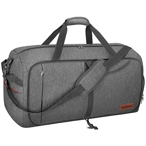 Travel Duffel Bag, Foldable Weekender Bag With Shoe Compartment - Travel Duffel Bag, Foldable Weekender Bag With Shoe Compartment - Travelking