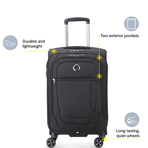 DELSEY Paris Helium DLX Softside Expandable Luggage with Spinner - 29"