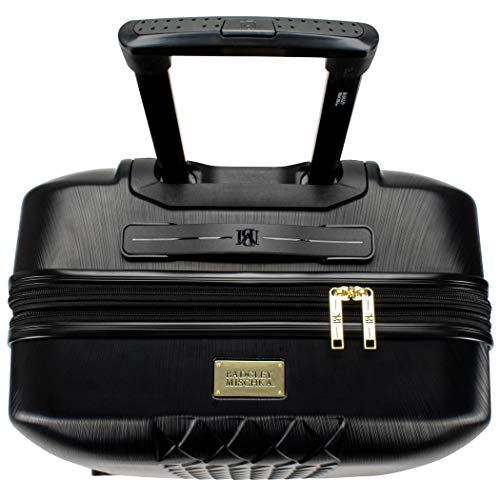 Badgley Mischka Modern trolley Diamond 3 Piece Expandable Spinner - Badgley Mischka Modern trolley Diamond 3 Piece Expandable Spinner - Travelking