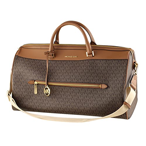 Michael Kors Extra Large Top Zip Duffle Bag (Brown) - Michael Kors Extra Large Top Zip Duffle Bag (Brown) - Travelking