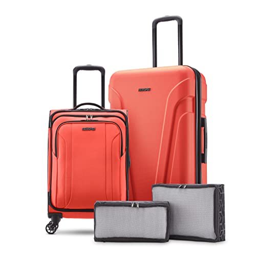 American Tourister Troupe Hardside and Softside, Chili Pepper Red - American Tourister Troupe Hardside and Softside, Chili Pepper Red - Travelking