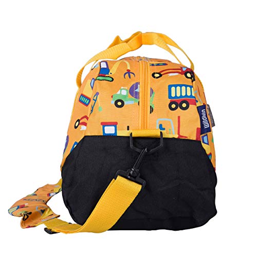Wildkin Kids Overnighter Duffel Bag for Boys & Girls, Construction - Wildkin Kids Overnighter Duffel Bag for Boys & Girls, Construction - Travelking
