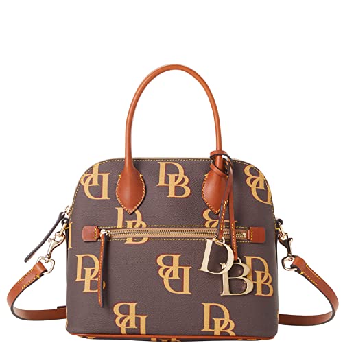 Dooney & Bourke Monogram Domed Satchel - Dooney & Bourke Monogram Domed Satchel - Travelking