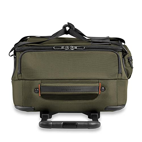 Briggs & Riley ZDX Upright Rolling Duffel Bag, Hunter, Carry-On - Briggs & Riley ZDX Upright Rolling Duffel Bag, Hunter, Carry-On - Travelking