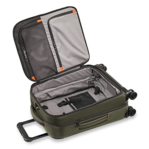 Briggs & Riley ZDX-Expandable Luggage with 4 Spinner Wheels, Hunter - Briggs & Riley ZDX-Expandable Luggage with 4 Spinner Wheels, Hunter - Travelking