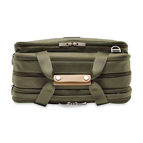 Briggs & Riley Expandable Duffle, Olive - Briggs & Riley Expandable Duffle, Olive - Travelking