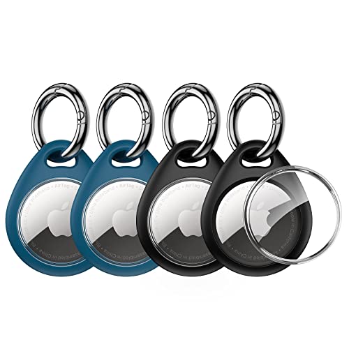 UNBREAKcable 4-Pack AirTag Case with Keychain , Lock Design - UNBREAKcable 4-Pack AirTag Case with Keychain , Lock Design - Travelking