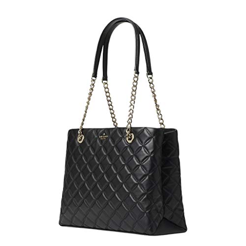 Kate Spade Natalia Tote Bag Women's Leather Large Handbag (Black) - Kate Spade Natalia Tote Bag Women's Leather Large Handbag (Black) - Travelking