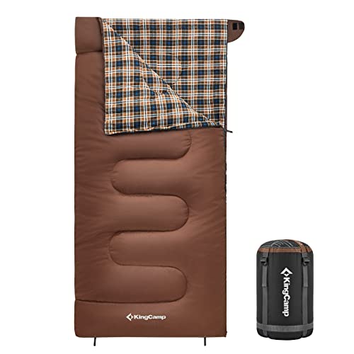 KingCamp Sleeping Bag Cotton Flannel Sleeping Bags for Adults - KingCamp Sleeping Bag Cotton Flannel Sleeping Bags for Adults - Travelking