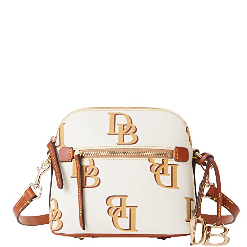 Dooney & Bourke Handbag, Monogram Domed Crossbody - Beige - Dooney & Bourke Handbag, Monogram Domed Crossbody - Beige - Travelking